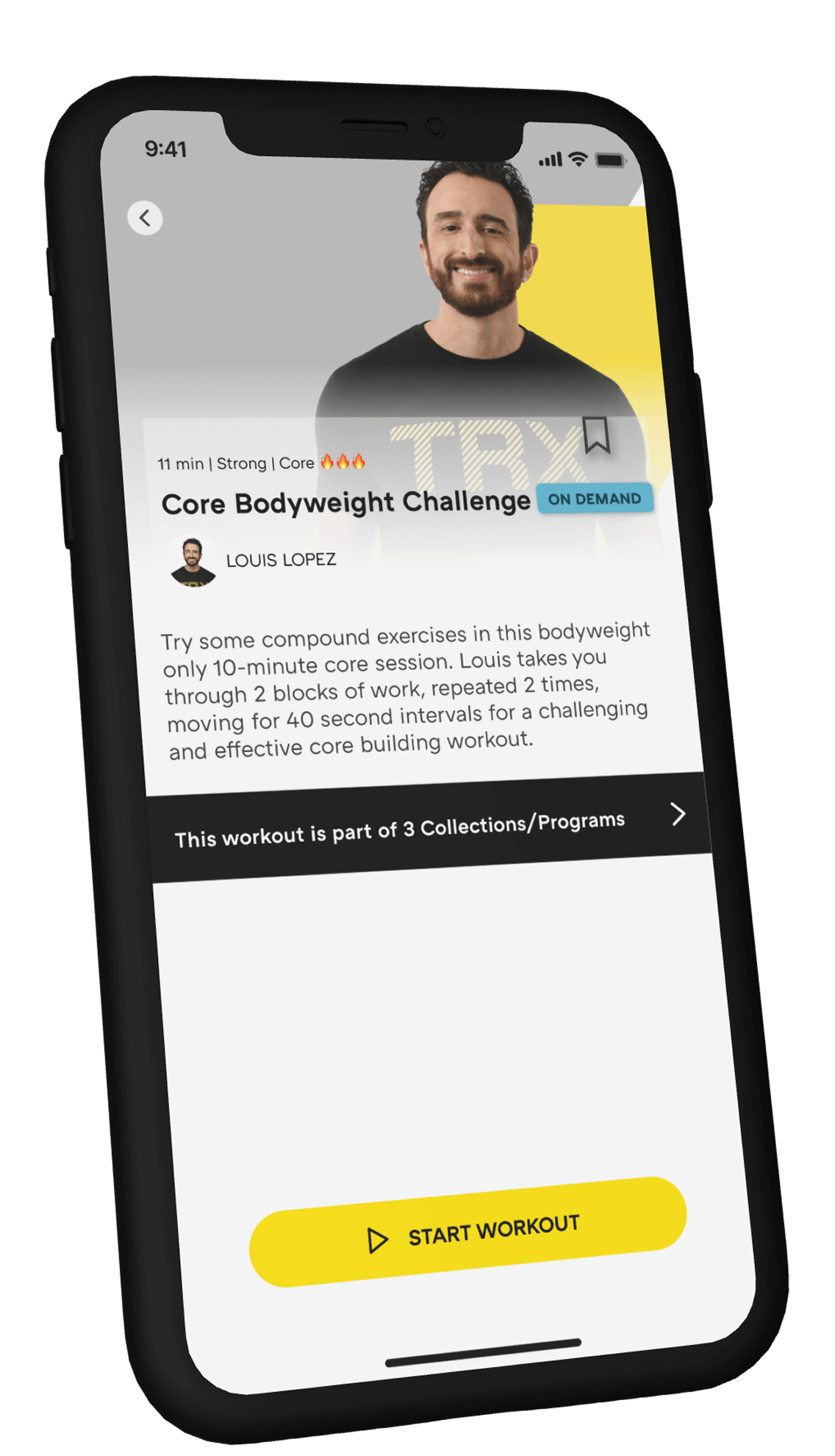 trx experience bodyweight